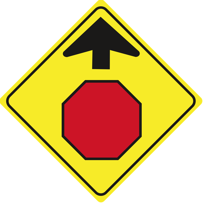 Warning Sign 120x120